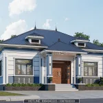 nhà cấp 4 mái Nhật