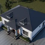 nhà cấp 4 mái Nhật