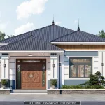 nhà cấp 4 mái Nhật