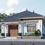 nhà cấp 4 mái Nhật