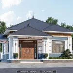 nhà cấp 4 mái Nhật