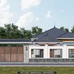 nhà cấp 4 mái Nhật