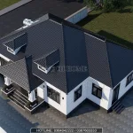 thiết kế biệt thự nhà vườn mái nhật