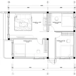 mặt bằng thiết kế nhà 1 tầng 3 phòng ngủ