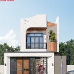 thiết kế nhà 2 tầng