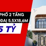 thiết kế nhà 2 tầng