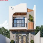 thiết kế nhà 2 tầng