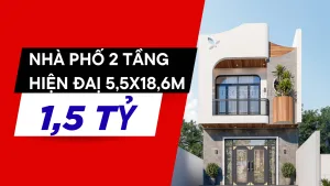 thiết kế nhà 2 tầng