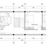 mặt bằng thiết kế nhà 2 tầng