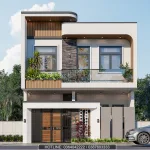 thiết kế nhà 2 tầng tại Thái Bình