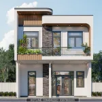 thiết kế nhà 2 tầng tại Thái Bình