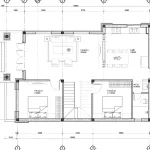 mặt bằng thiết kế nhà mái Nhật 2 tầng