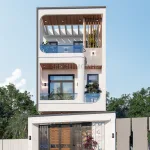 thiết kế nhà ống 3 tầng hiện đại