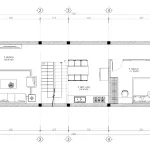 mặt bằng thiết kế nhà ống 3 tầng hiện đại