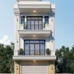 thiết kế nhà ống tân cổ điển