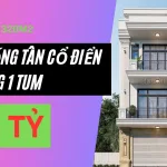 thiết kế nhà ống tân cổ điển