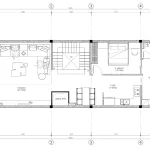 mặt bằng thiết kế nhà ống tân cổ điển