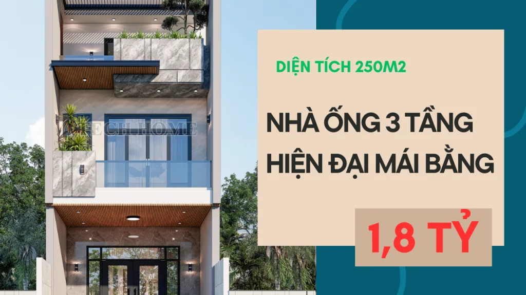 thiết kế nhà phố 3 tầng