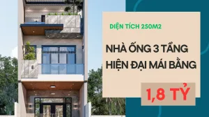 thiết kế nhà phố 3 tầng