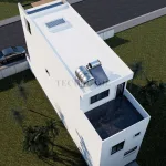 thiết kế nhà phố 3 tầng