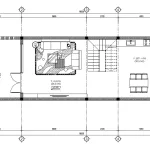 mặt bằng tầng 1 mẫu nhà ống 3 tầng đẹp
