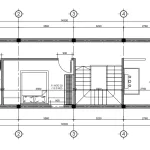 mặt bằng tầng 3 thiết kế nhà ống 3 tầng
