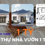 biệt thự nhà vườn 1 tầng