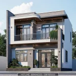 Góc nghiêng mẫu nhà 2 tầng đẹp