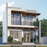 Góc nghiêng mẫu nhà 2 tầng đẹp