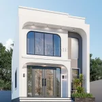 Góc nghiêng mẫu nhà 2 tầng đẹp tại Thái Nguyên