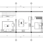 mặt bằng tầng 1 mẫu nhà 2 tầng đẹp