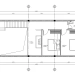 mặt bằng tầng 2 mẫu nhà 2 tầng đẹp
