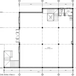 mặt bằng tầng 1 thiết kế nhà phố 3 tầng hiện đại