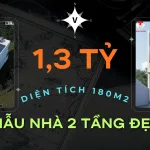 mẫu nhà 2 tầng đẹp