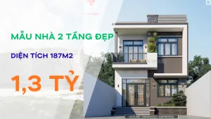 mẫu nhà 2 tầng đẹp
