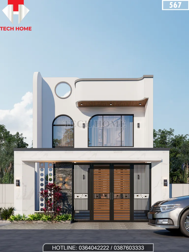 mẫu nhà 2 tầng đẹp