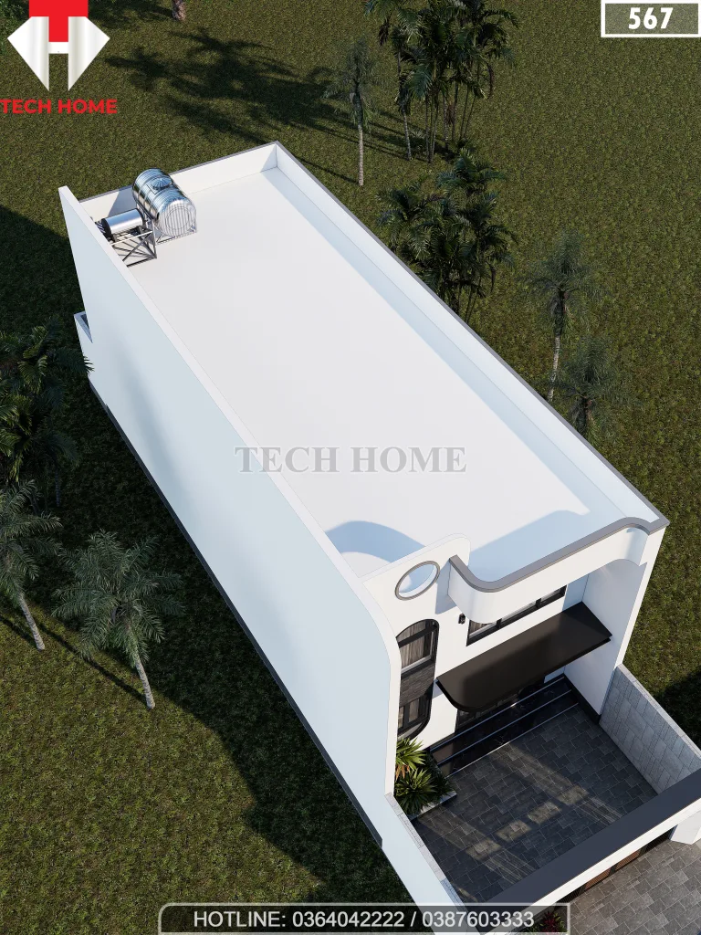 mẫu nhà 2 tầng đẹp