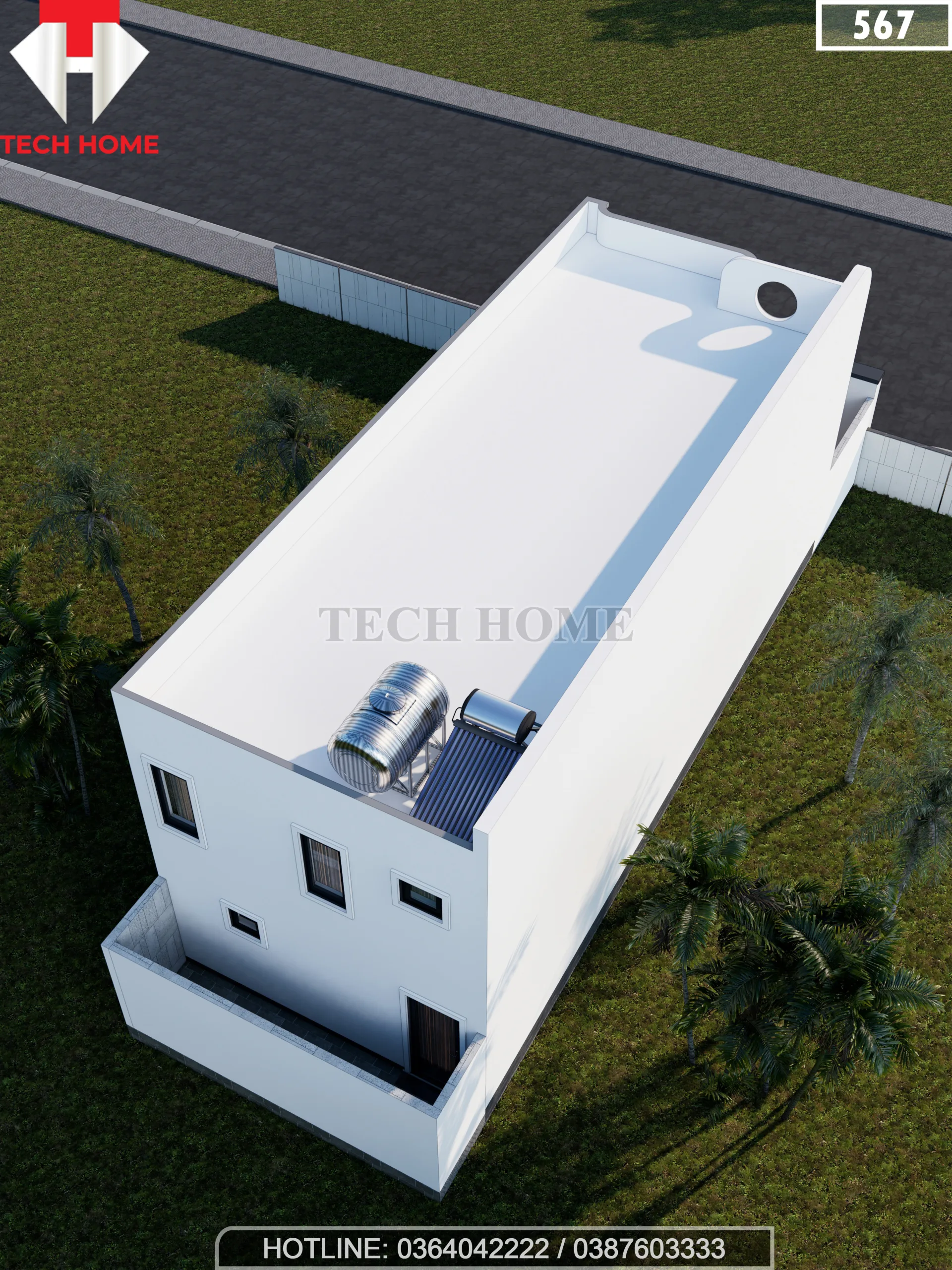 mẫu nhà 2 tầng đẹp