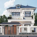 mẫu nhà 2 tầng mái Nhật