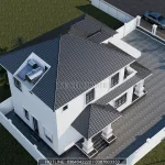 mẫu nhà 2 tầng mái Nhật