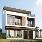 Góc nghiêng thiết kế nhà 3 tầng hiện đại