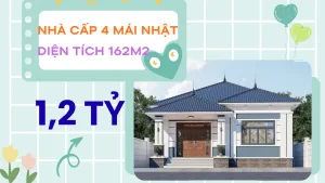 Nhà cấp 4 mái Nhật