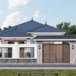 Nhà cấp 4 mái Nhật