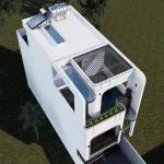 mẫu nhà ống 2 tầng 1 tum