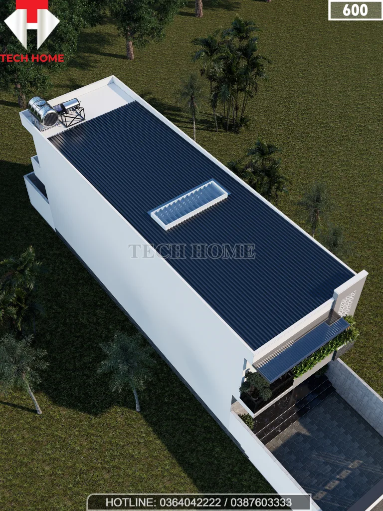 mẫu nhà ống 2 tầng đẹp