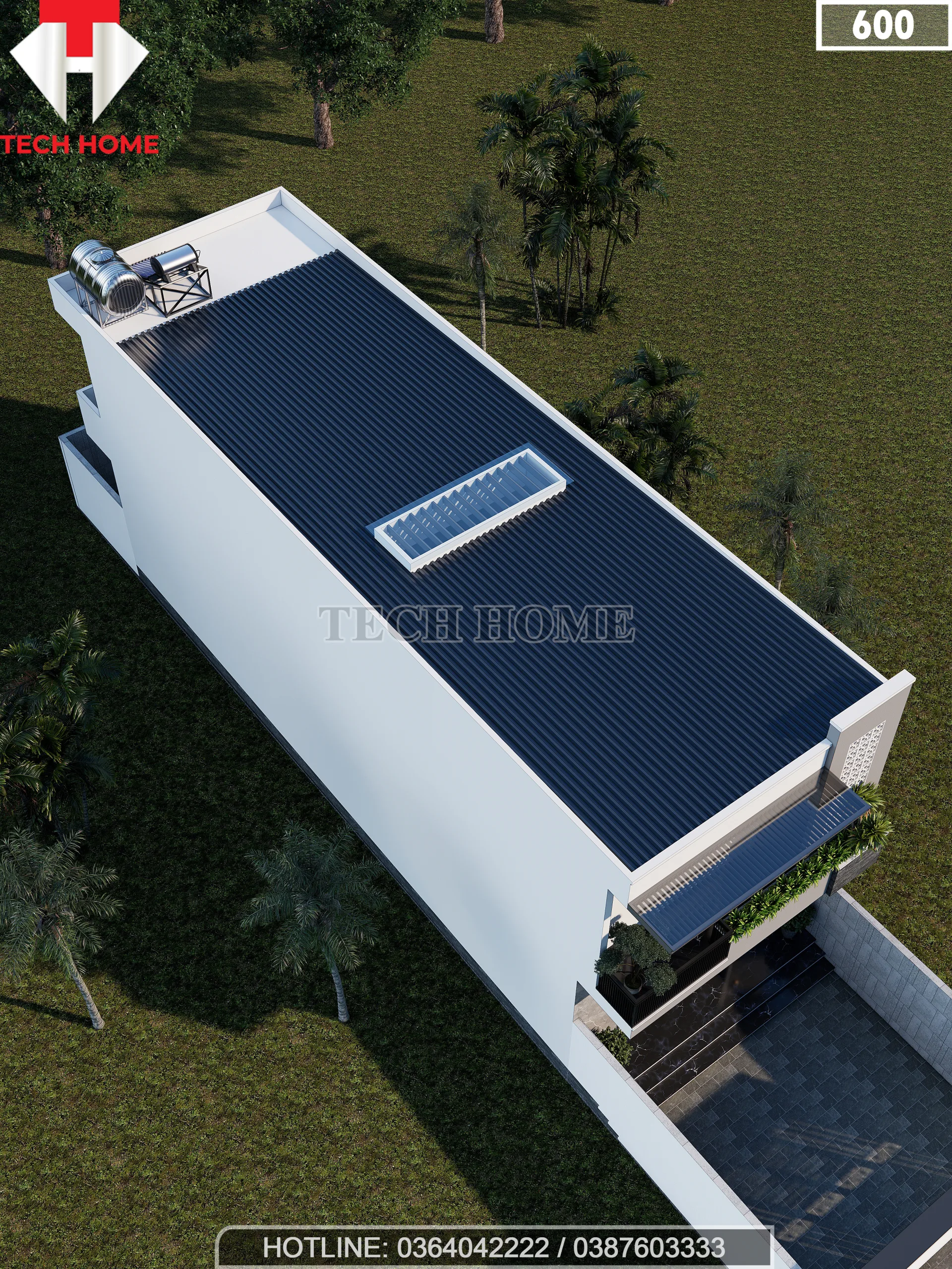 mẫu nhà ống 2 tầng đẹp