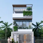 mẫu nhà ống 3 tầng đẹp