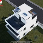 mẫu nhà phố 3 tầng hiện đại