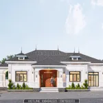 mẫu nhà vườn mái Nhật