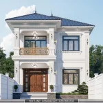 nhà 2 tầng mái Nhật